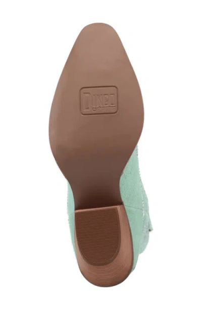 Dingo Tiny Pony Rhinestone Western Boot In Green