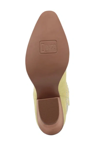 Dingo Tiny Pony Rhinestone Western Boot In Green