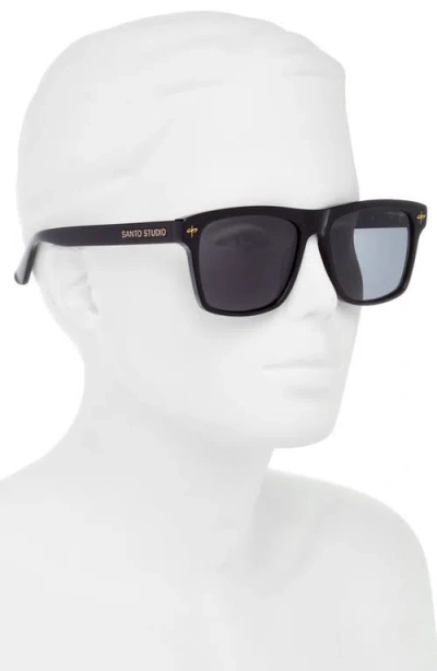 Santo Studio Twitch Sunglasses In Black