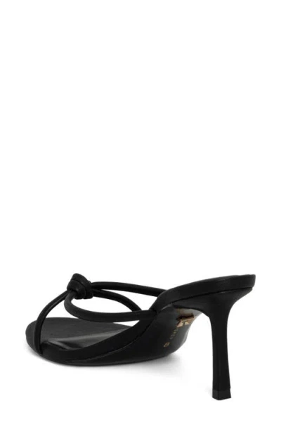 Shushop Heidi Stiletto Sandal In Black