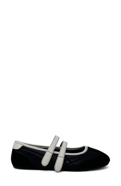 Shushop Salome Flat In Black