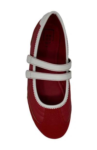 Shushop Salome Flat In Red