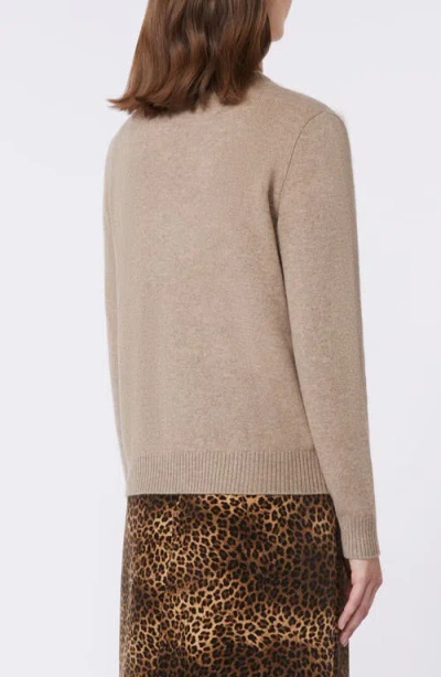 Weekend Max Mara Tunica Jacquard Sweater In Brown