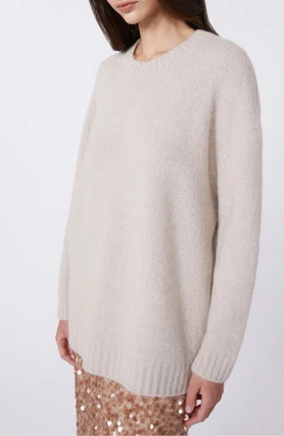 Weekend Max Mara Pesco Alpaca Blend Tunic Sweater In White
