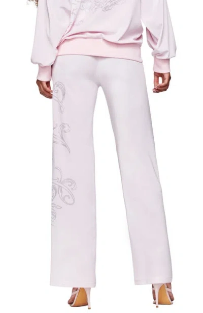 I.am.gia Daria Straight Leg Track Pants In Pink