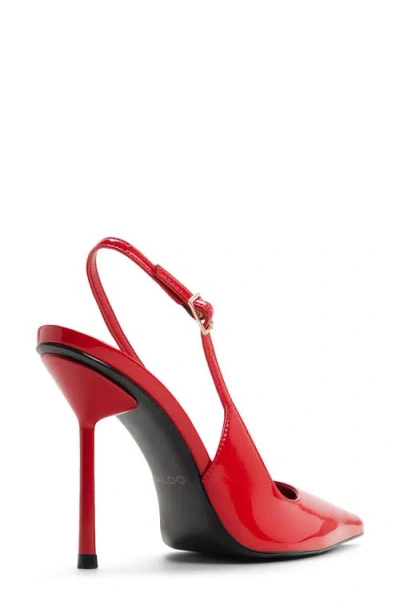 Aldo Serrah Slingback Pump In Red