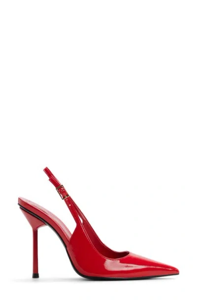 Aldo Serrah Slingback Pump In Red