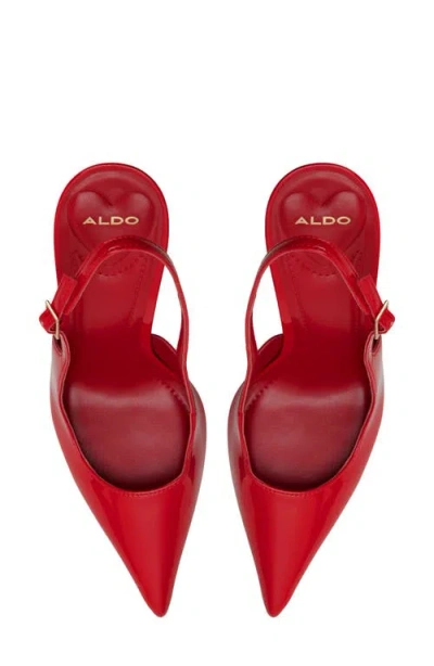 Aldo Serrah Slingback Pump In Red