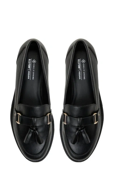 Call It Spring By Aldo Attina Tassel Loafer In Black