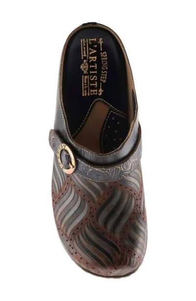 L'artiste By Spring Step Sova Mule In Multi