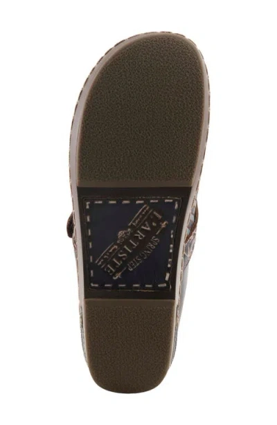 L'artiste By Spring Step Sova Mule In Multi