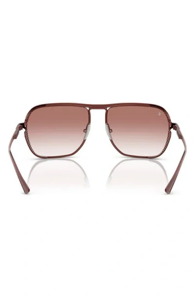 Scuderia Ferrari 59mm Square Sunglasses