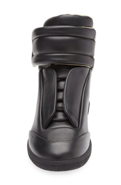 Maison Margiela Future Low Sneakers Ankle Length Rubber Sole In Black