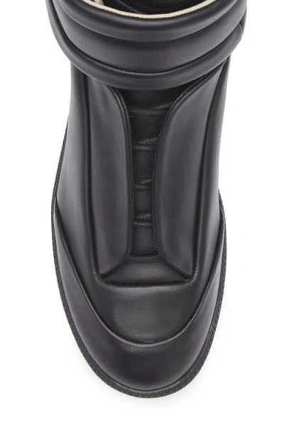 Maison Margiela Future Low Sneakers Ankle Length Rubber Sole In Black