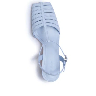 Bernardo Peoria T-strap Pumps In Blue