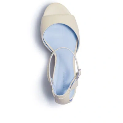 Bernardo Footwear Valeria Leather Platform Sandal In Neutral