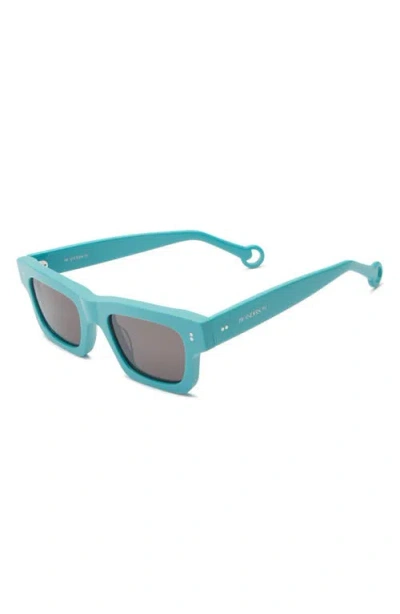Jw Anderson Rectangular Sunglasses In Blue