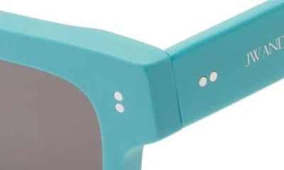 Jw Anderson Rectangular Sunglasses In Blue