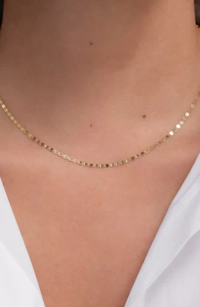 Zoe Lev Valentino Chain Necklace In Gold