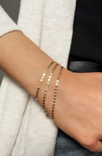 Zoe Lev Valentino Chain Bracelet In Gold