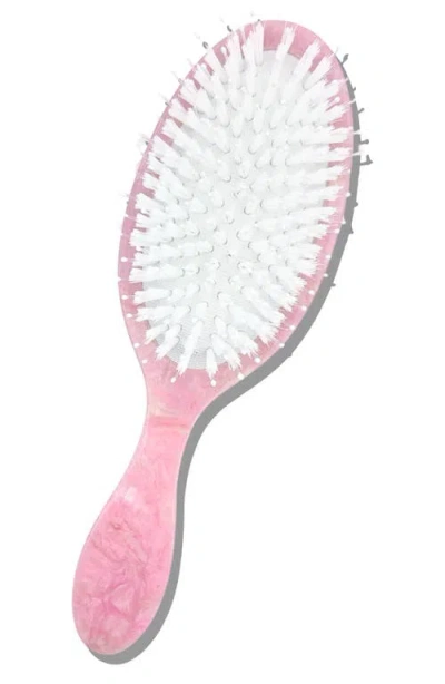 Solar Eclipse Hand Painted Vintage Rose Pink Amazing Hair Day Brush In Pink