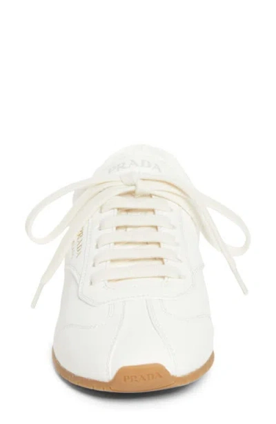 Prada Low Top Sneaker In White