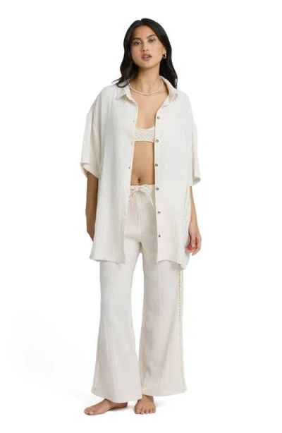 Billabong Feelin Fine Cover-up Pants In White
