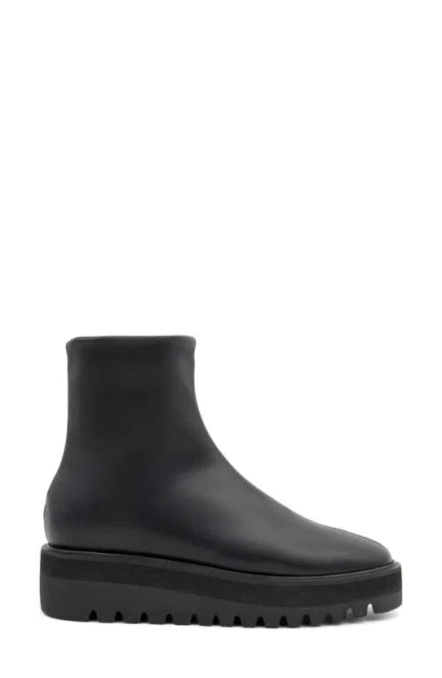 Amalfi By Rangoni Ermanno Platform Wedge Bootie In Black