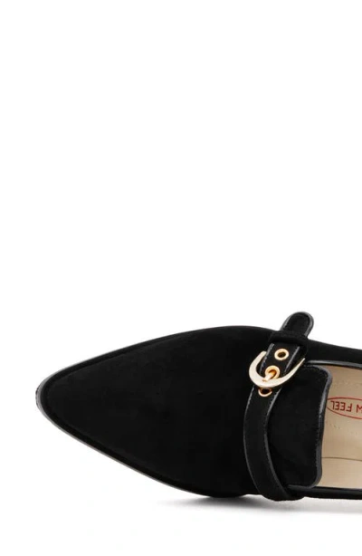 Amalfi By Rangoni Publio Pointed Toe Loafer Pump In Black