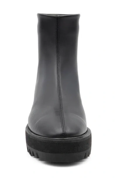Amalfi By Rangoni Ermanno Platform Wedge Bootie In Black
