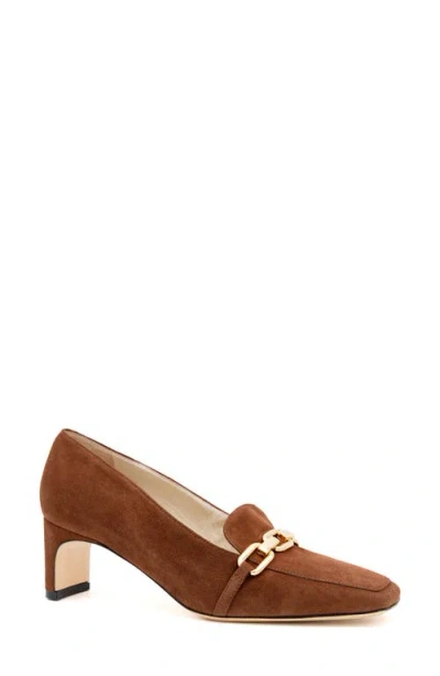 Amalfi By Rangoni Settimio Bit Loafer Pump In Brown