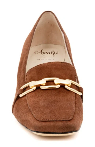 Amalfi By Rangoni Settimio Bit Loafer Pump In Brown