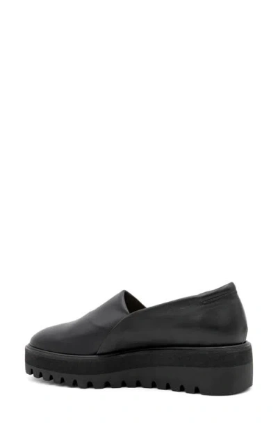 Amalfi By Rangoni Enfasi Platform Wedge Loafer In Black