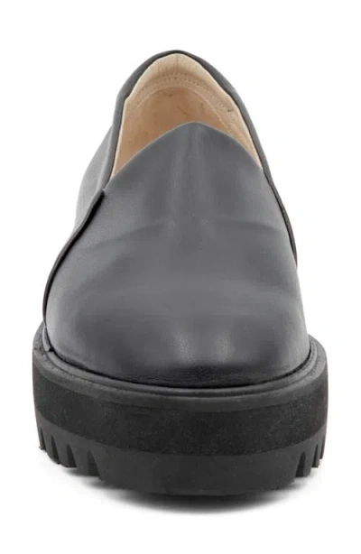 Amalfi By Rangoni Enfasi Platform Wedge Loafer In Black