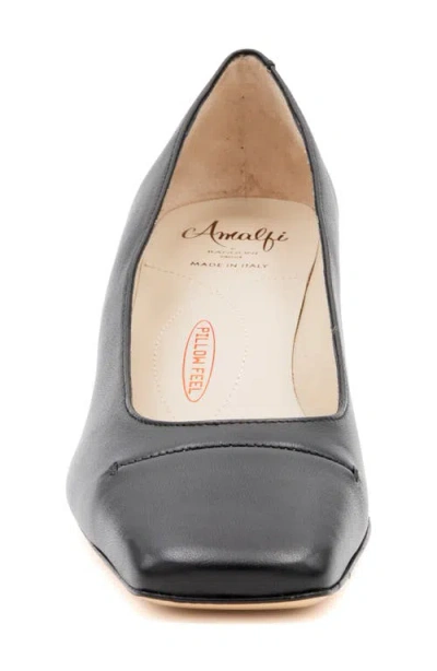 Amalfi By Rangoni Serapide Cap Toe Pump In Black