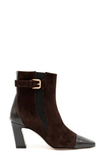 Amalfi By Rangoni Feroce Cap Toe Bootie In Brown