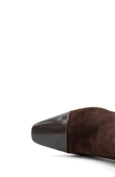 Amalfi By Rangoni Feroce Cap Toe Bootie In Brown