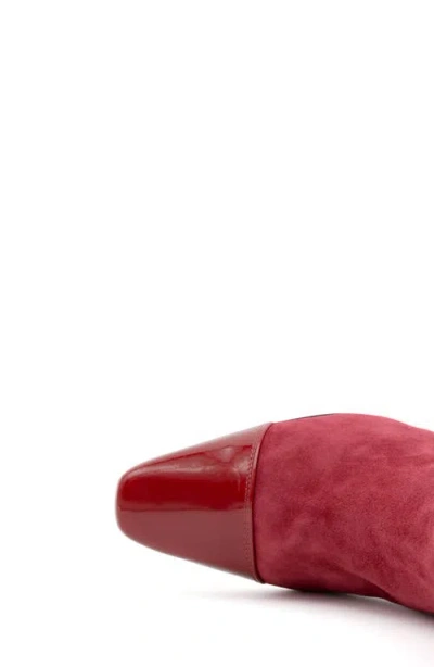 Amalfi By Rangoni Feroce Cap Toe Bootie In Pink