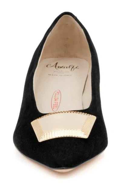 Amalfi By Rangoni Piramide Pointed Toe Pump In Black
