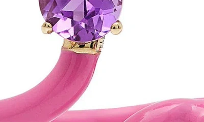 Bea Bongiasca Baby Vine Ring In Pink