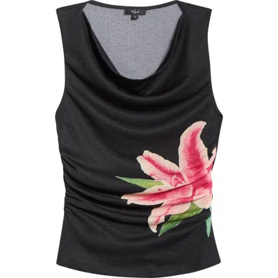 Rails Fete Lily Print Tank In Black