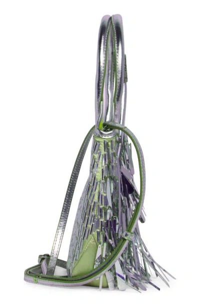 Sam Edelman Mini Estelle Tote In Silver