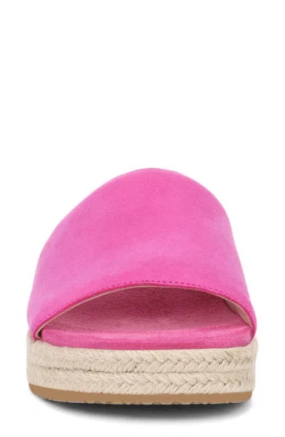 Vionic Yasmina Slide Sandal In Purple