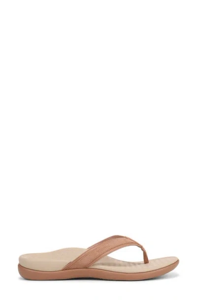 Vionic Tide 2.0 Flip Flop In Brown