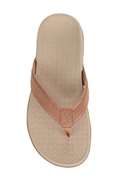 Vionic Tide 2.0 Flip Flop In Brown
