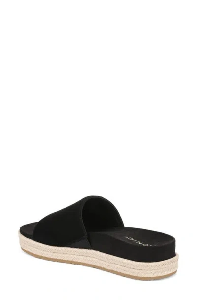 Vionic Yasmina Slide Sandal In Black