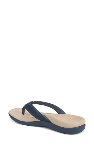 Vionic Tide 2.0 Flip Flop In Blue