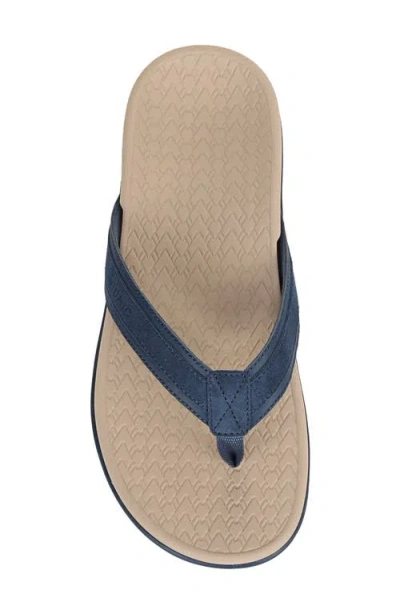 Vionic Tide 2.0 Flip Flop In Blue