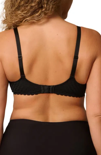 Simone Perele Subtile Underwire Minimizer Bra In Blue