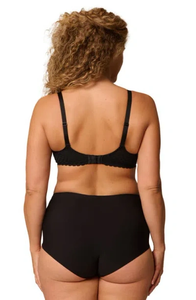Simone Perele Subtile Underwire Minimizer Bra In Blue